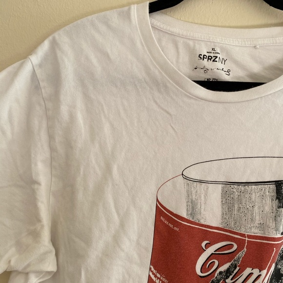 Uniqlo SPRZ Andy Warhol Campbell’s soup can tshirt - Picture 2 of 5